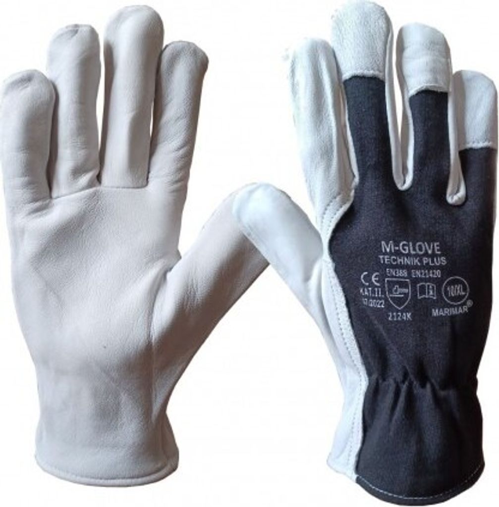 Schutzhandschuhe M-GLOVE TECHNIK PLUS 2124X (1 Paar) - Größe 9