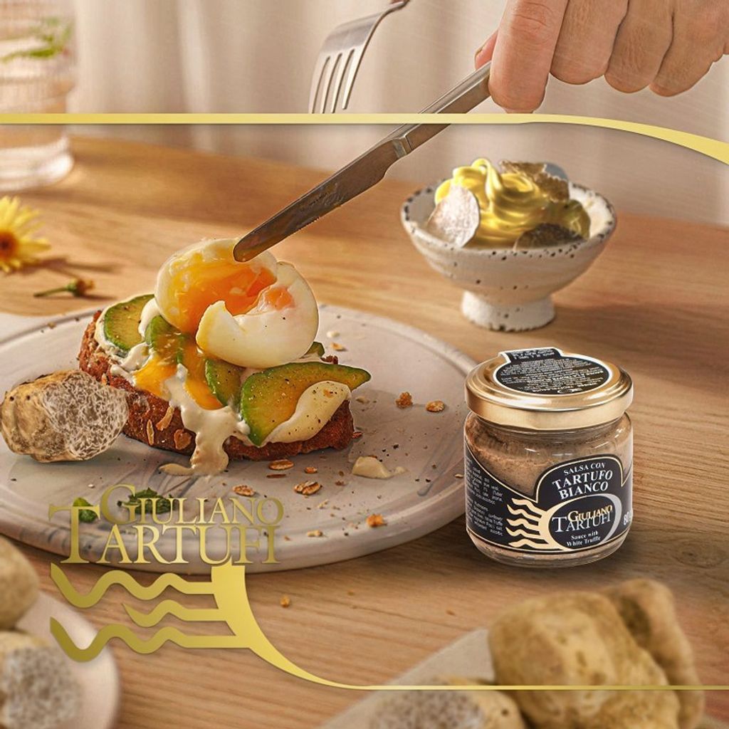 WeisseTrüffelsauce, 80 g  (Salsa Tartufata Bianca) Produktbild 