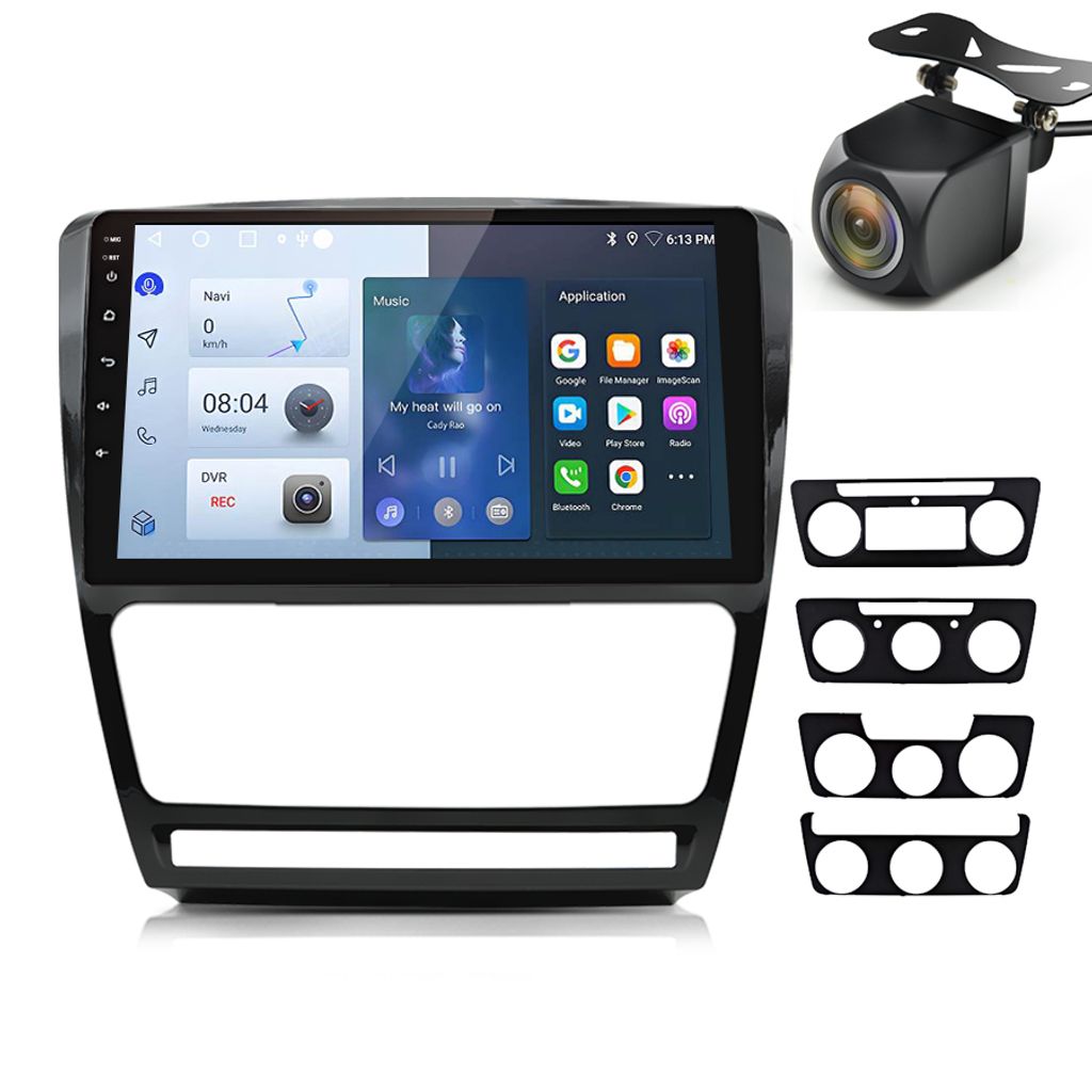 Per Skoda Octavia 2008-2013 Android13 android Auto radio Immagine del prodotto 