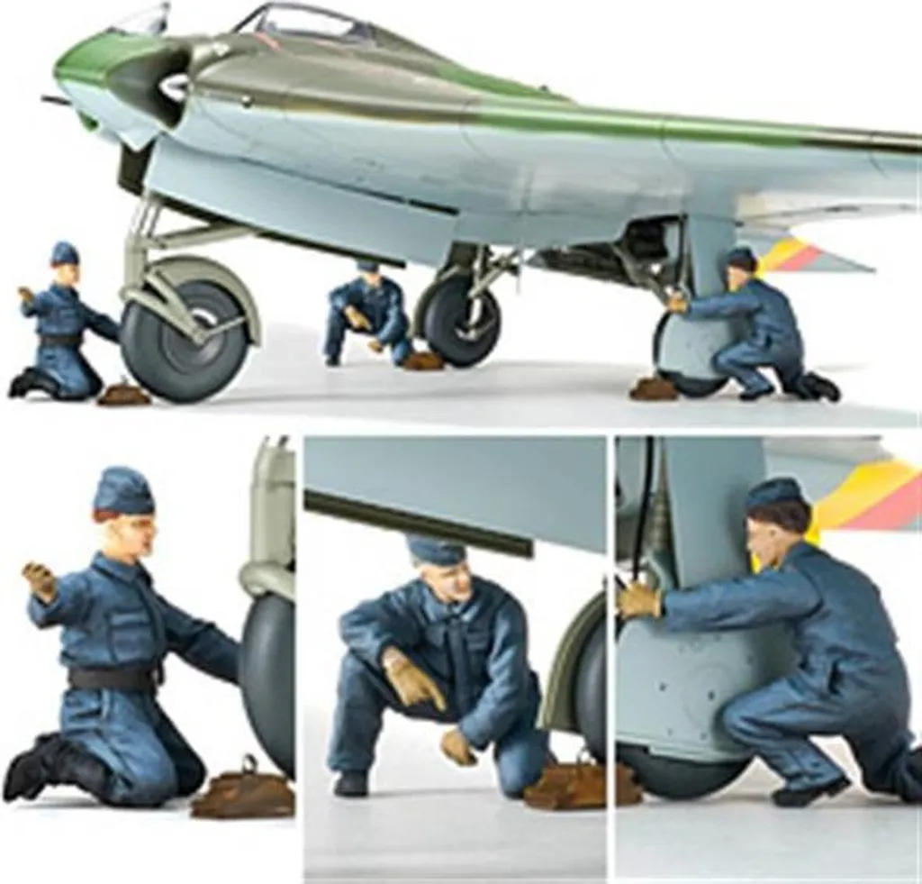 Réalisme Historique Horten Ho 229 Équipe au Sol Zoukei-Mura ZM-SWS08-F02