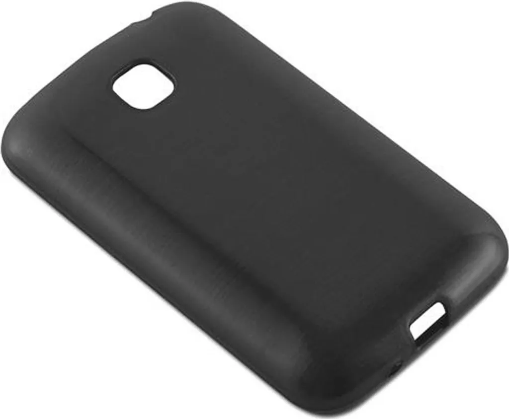 Custodia Cadorabo Argento Metallico Per LG X Power 2: Cover TPU Sottile Antiurbo