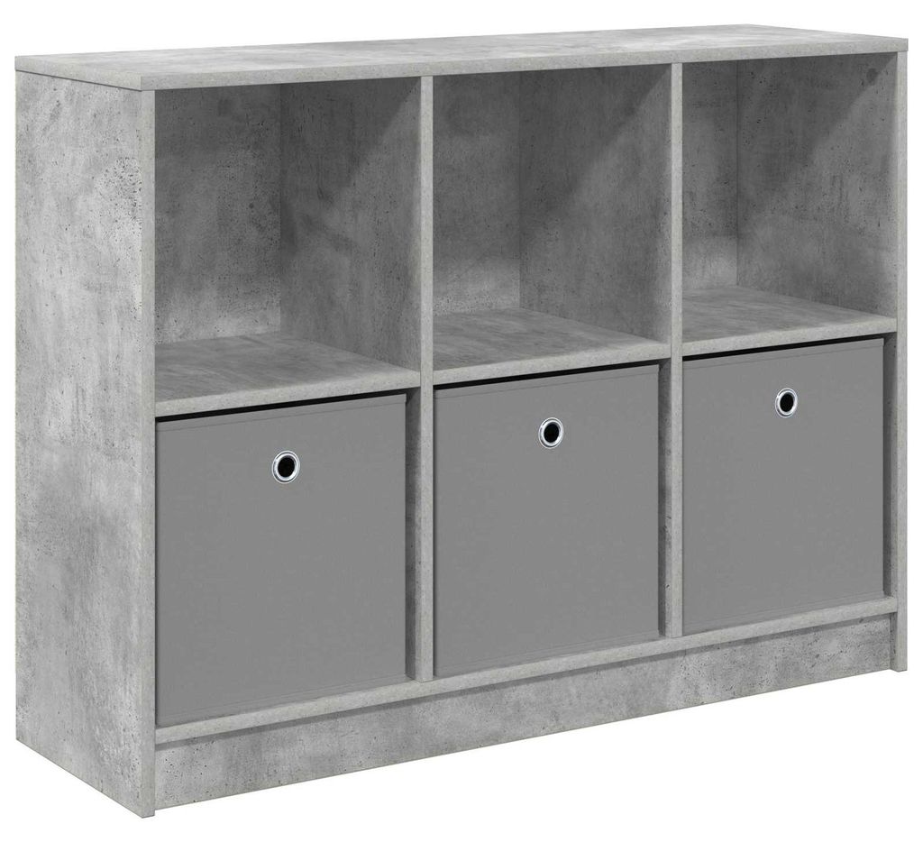 Sideboard mit Schubladen Beton Grau 102 x 32 x 73,5 cm