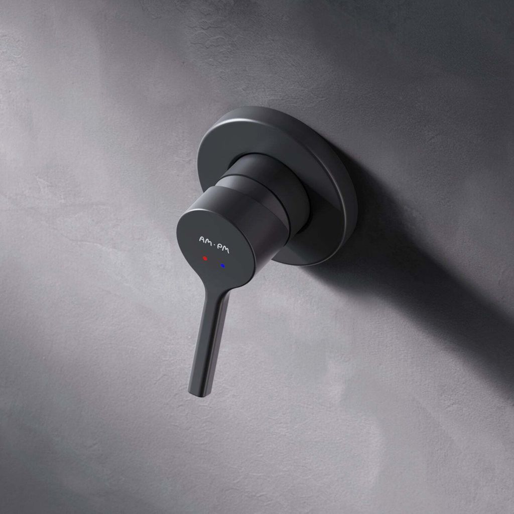 Schwarz Unterputz Mischbatterie AM.PM o. Brauseset Unterputz Duscharmatur Unterputz Dusch Armatur Unterputz Wannen-Brausebatterie