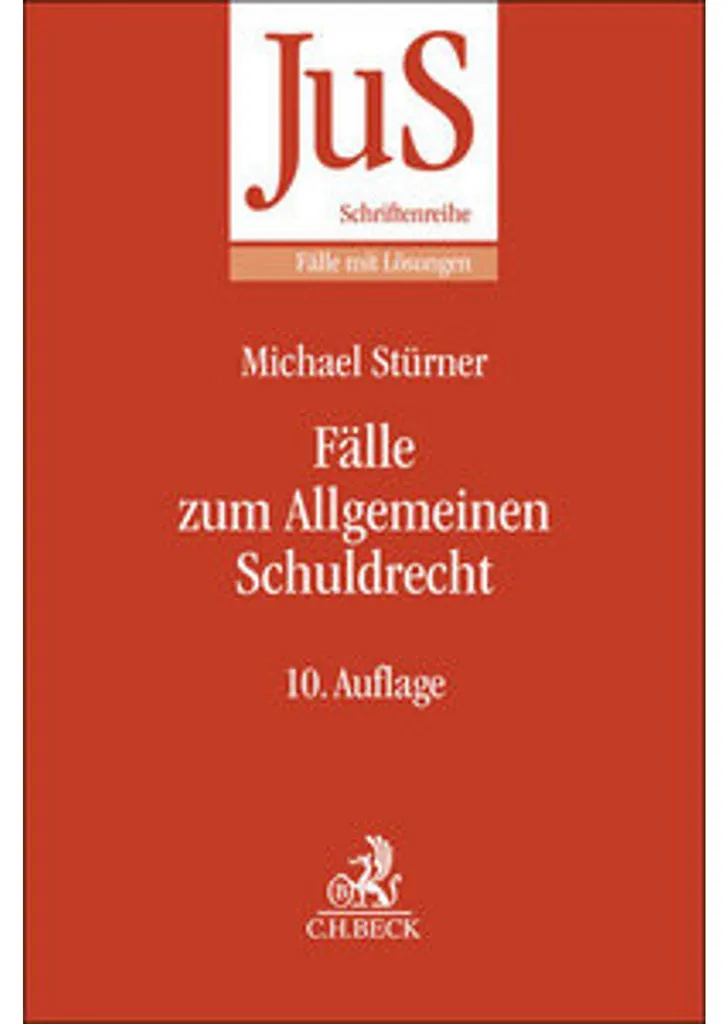 Cas de Droit des Obligations : Manuel d'Allgemeines Schuldrecht en Allemand