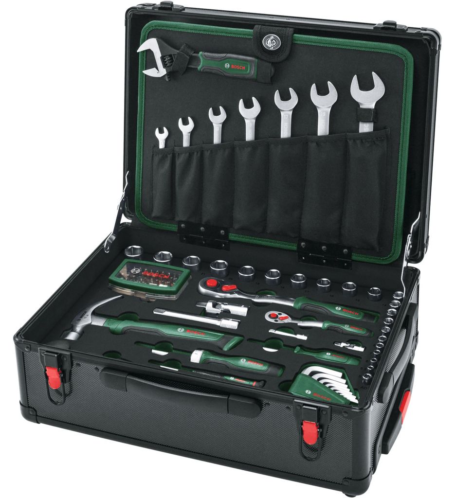 Handwerkzeuge Rollwerkzeugkoffer-Set 119-teilig Produktbild 