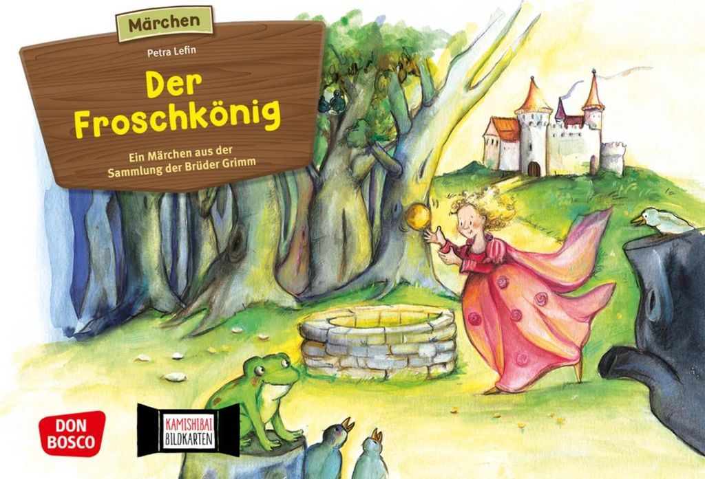 Der Froschkönig. Kamishibai Bildkartenset