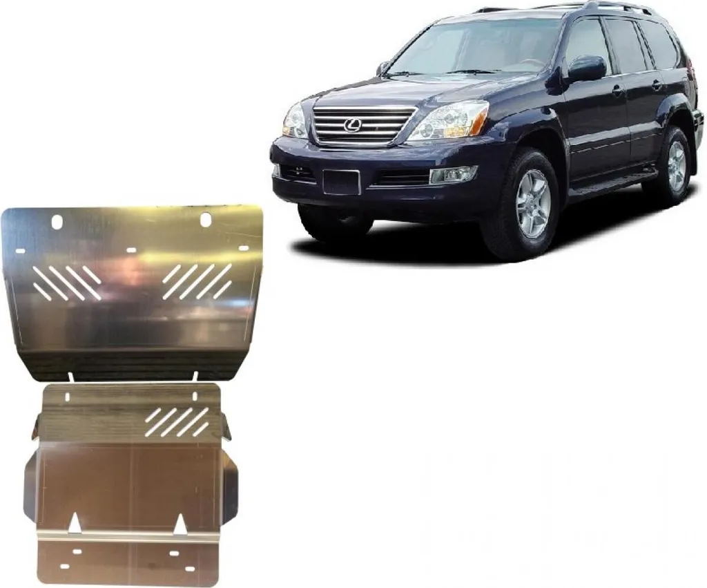 Protection sous moteur en acier pour Lexus GX 470 460 plaque de carter