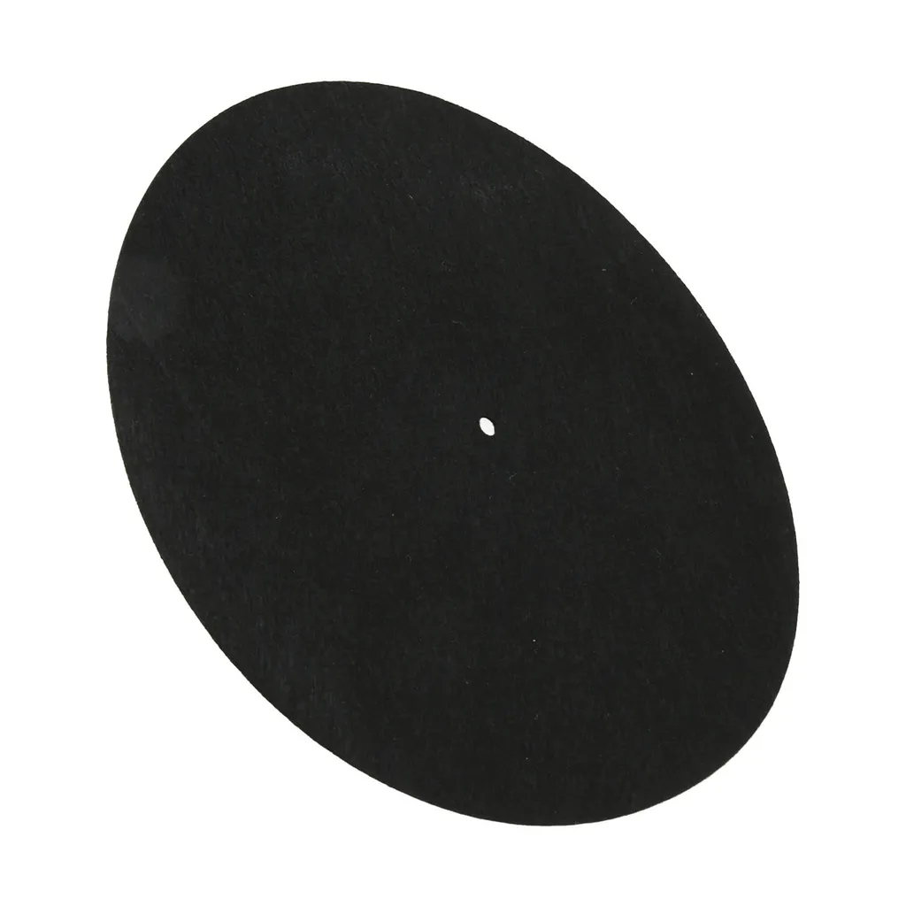 Slipmat in lana antistatico per piatti vinile | Riduzione vibrazioni