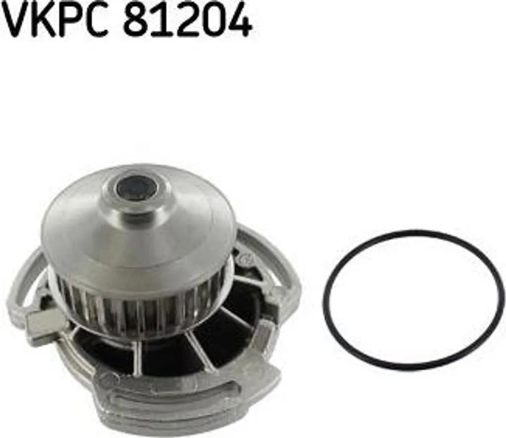 Pompe à eau SKF VKPC81204 en aluminium - Étanchéité renforcée VW Seat