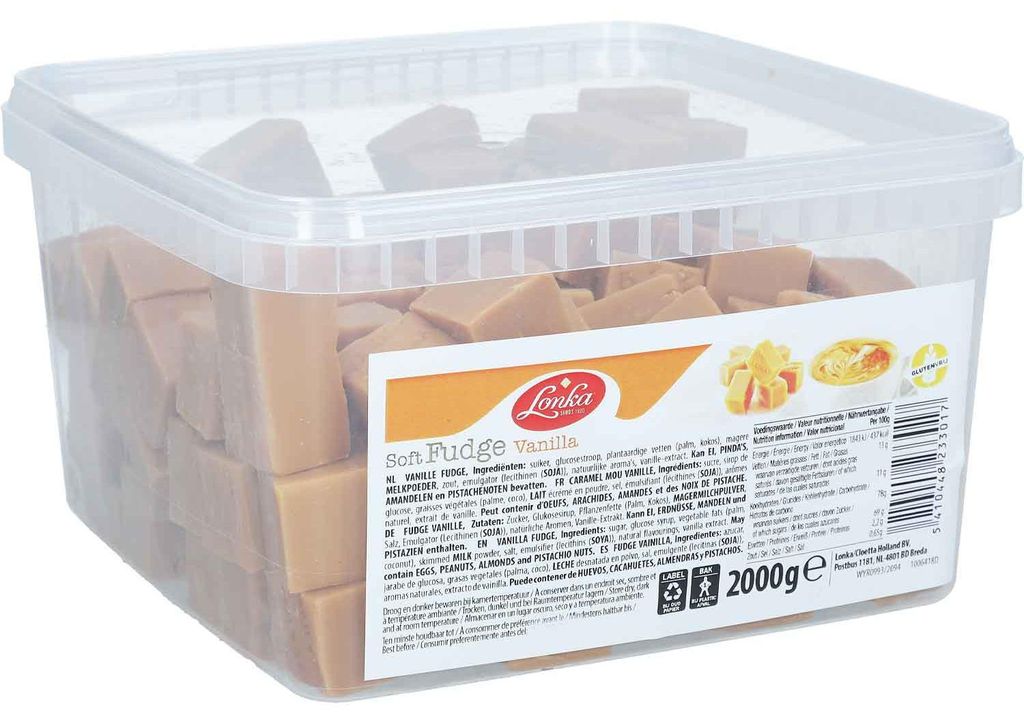 Lonka Old English Fudge Caramel/Vanille 2kg Produktbild 