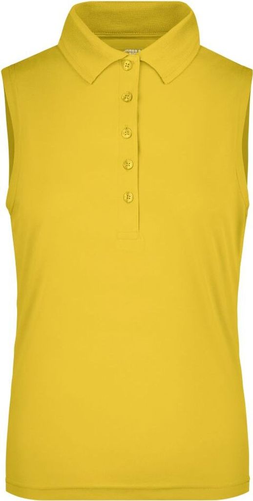 Funktionelles Polo für Freizeit und Sport sun-yellow, Gr. XL