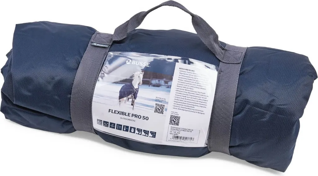 Couverture de Paddock Imperméable Busse Flexible Pro 50g Navy et Gris - 13