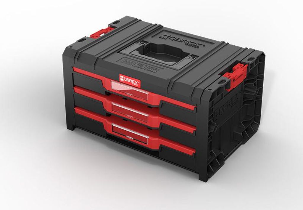 QBRICK SYSTEM PRO Caisse à outils 3 tiroirs Expert - QBRICK Image du produit 