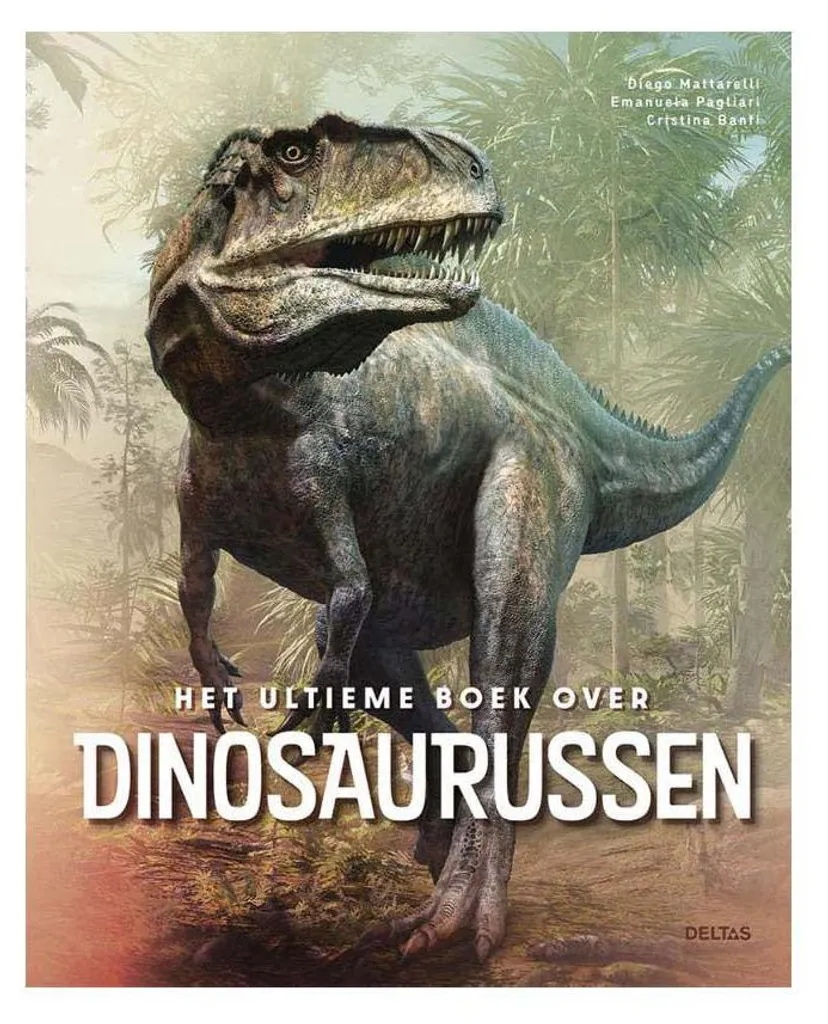 Grand Livre Dinosaures Deltas avec illustrations 3D et fiches détaillées