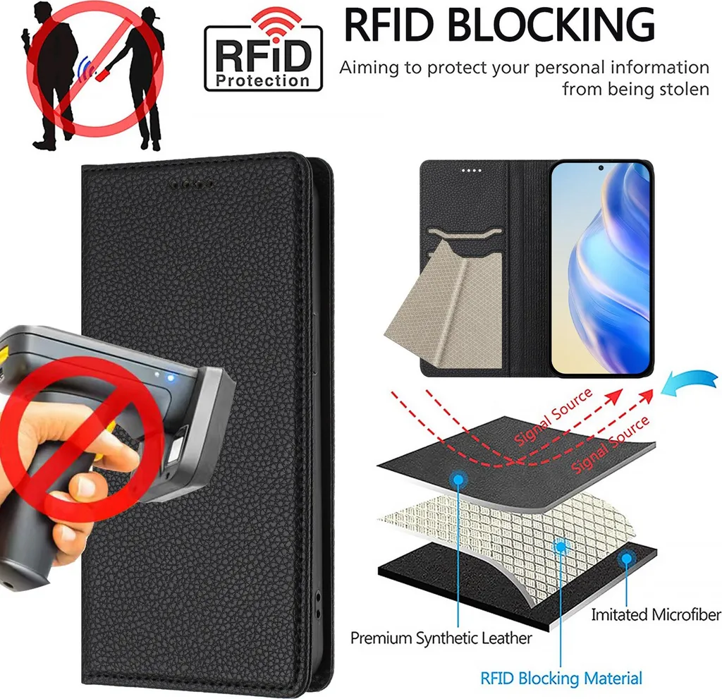 Cover Anti-Shock OnePlus Nord CE4 Lite - Protezione in TPU e Pelle PU - 7