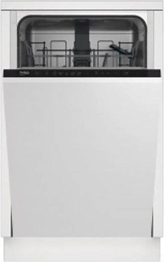 Beko DIS35026 Einbau Spülmaschine 45cm, Geschirrspüler, Vollintegrierbar, Eco 50