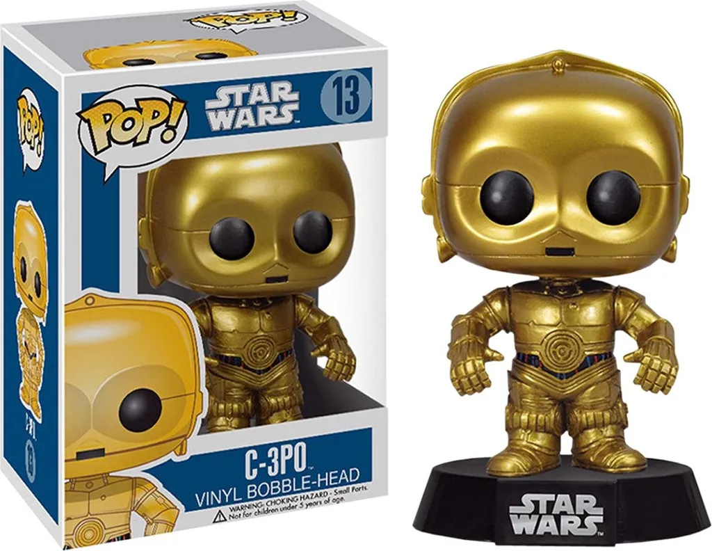Jouet de Collection Star Wars C-3PO 13 - Figurine Funko POP Originale