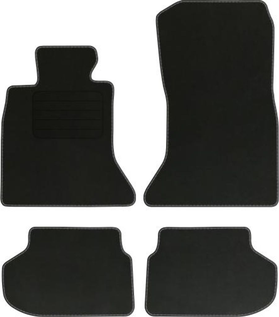 Velours Fußmatten für BMW 5 F11 sDrive Bj. 2013 - 2017 Automatten BASIC