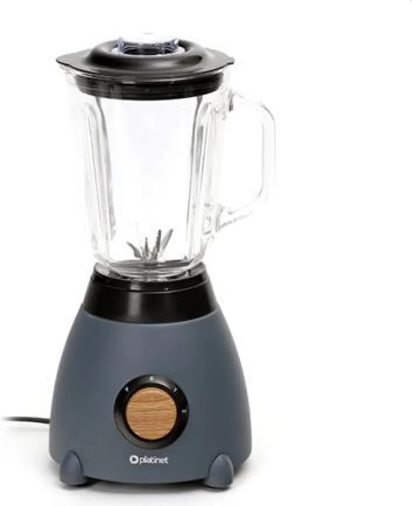 Blender Platinet PEBVWGR Gris pour Smoothies Frais et Soupes de Saison