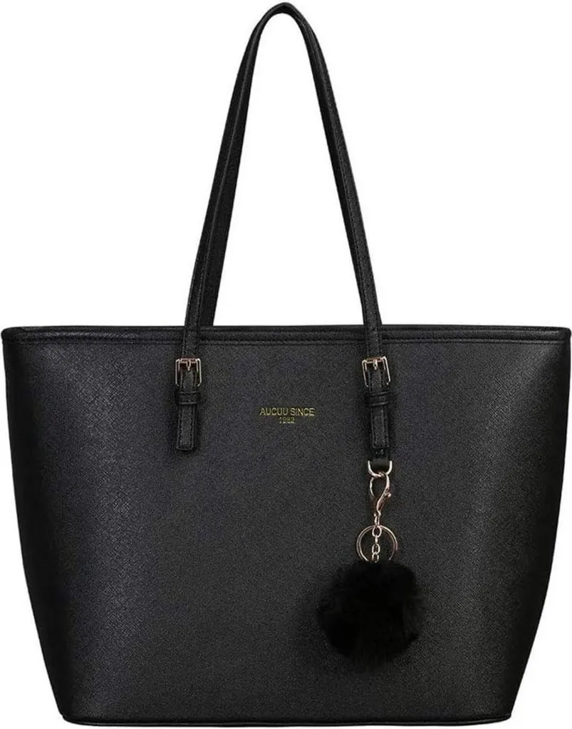 Sac à Main Femme Noir Pratique : Fini les Clés Perdues avec le Lapin