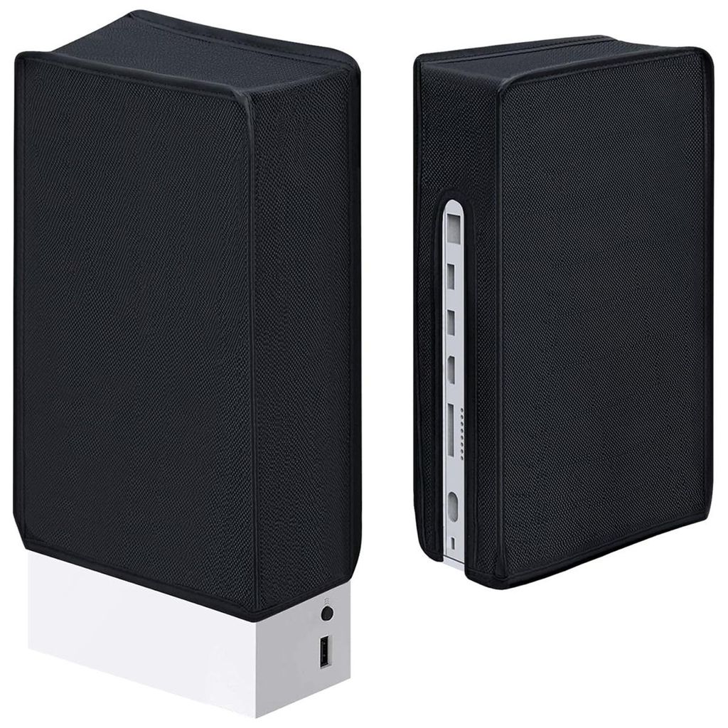 Konsolen Staubschutzhülle für Xbox Serie X, Kratzfeste Schutzhülle Staubschutzhülle Horizontale Vertikale Abdeckung Gaming Zubehör, vertikal