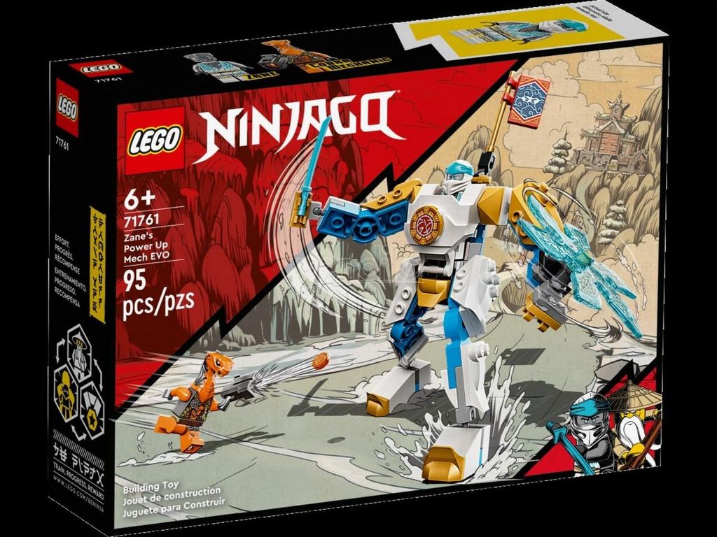 LEGO NINJAGO 71761 Mech Potenziato di Zane Evolution Immagine del prodotto 