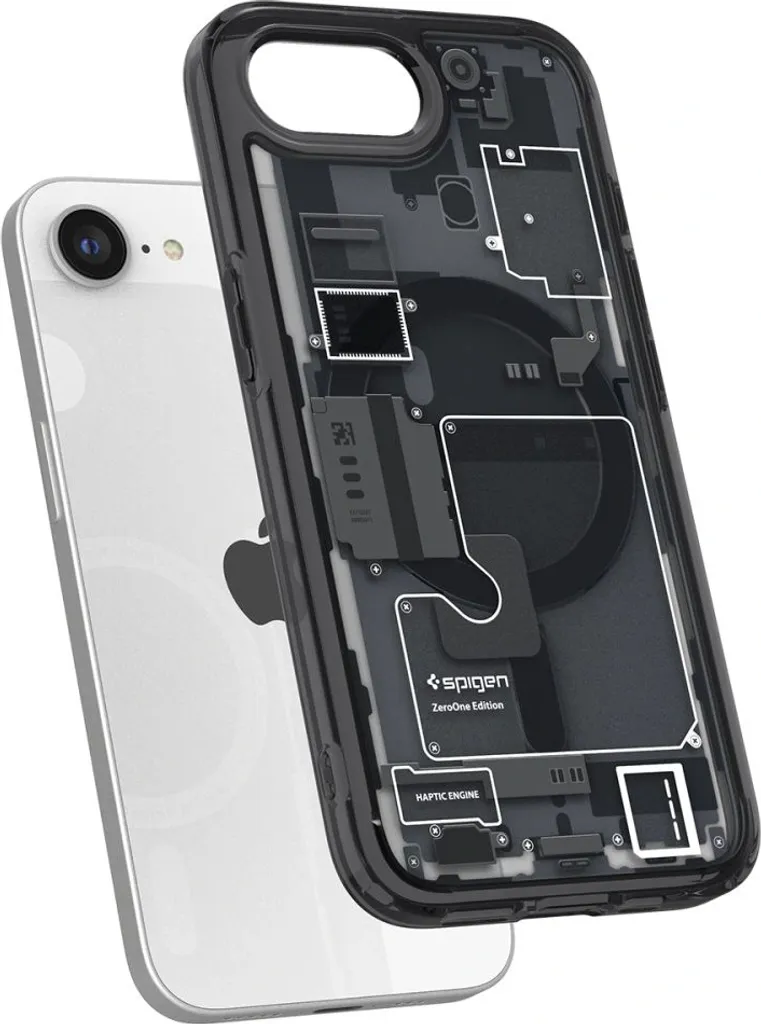 Protection iPhone 16E Coque Transparente MagSafe Spigen Ultra Hybrid - 6
