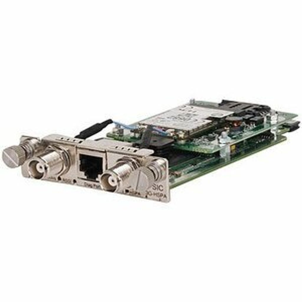 HPE MSR HSPA/WCDMA SIC Module, Router für Mobilfunknetz, 3G, HSPA, WCDMA, 640 g