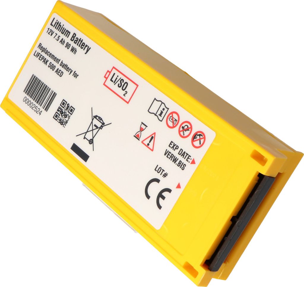 Batteria al litio adatta al defibrillatore Physio Control Immagine del prodotto 