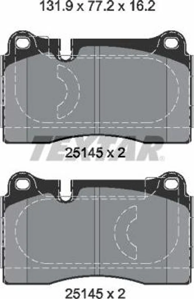 Plaquettes de Frein Haute Performance Textar pour Audi TT et Seat