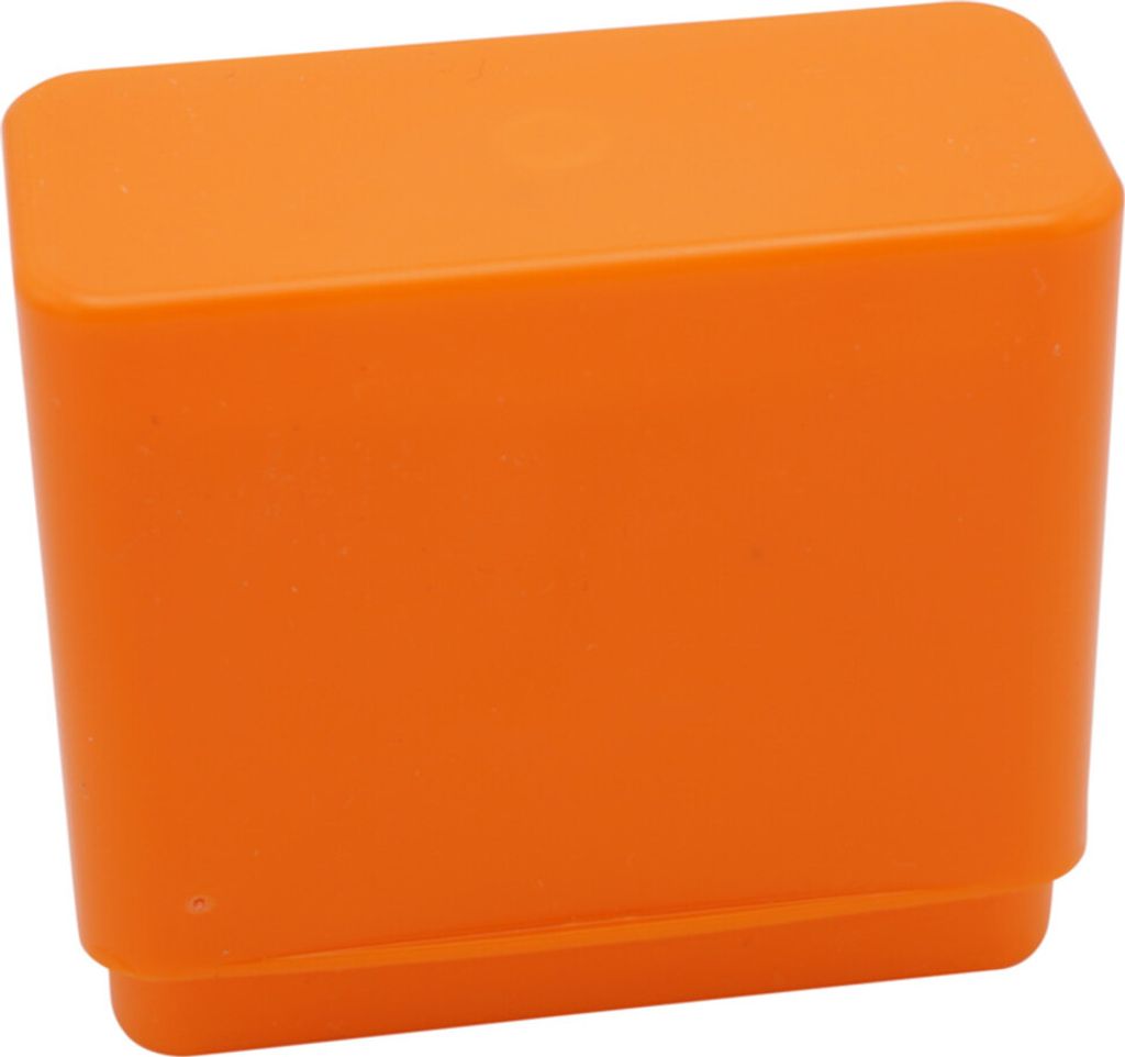 WPW Patronenbox für große Kaliber 10 Stück orange mit Klappdeckel
