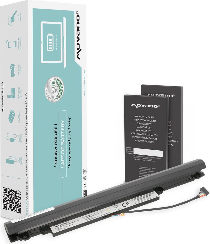 Akku L14C3A01 für Lenovo IdeaPad 100-15IBY Produktbild 