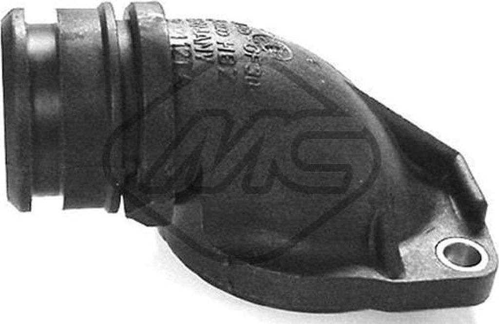 Metalcaucho 3537 Kühlmittelflansch OE 1H0121687 kompatibel mit Alhambra, Cordoba, Ibiza, Inca, Toledo, Bora, Caddy, Golf III, Polo 6V, Sharan, Ven...