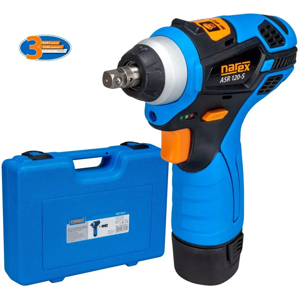 Visseuse à choc 12V NAREX ASR 122-S e-POWER avec mallette de transport