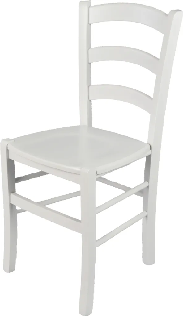 Sedia Venezia Tommychairs in Faggio Bianco Opaco: Artigianato Italiano