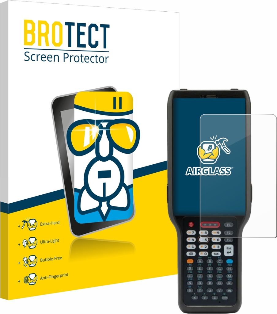 BROTECT Schutzglas für Honeywell Ck62 Schutzfolie Panzer Folie Glas Display Schutz klar