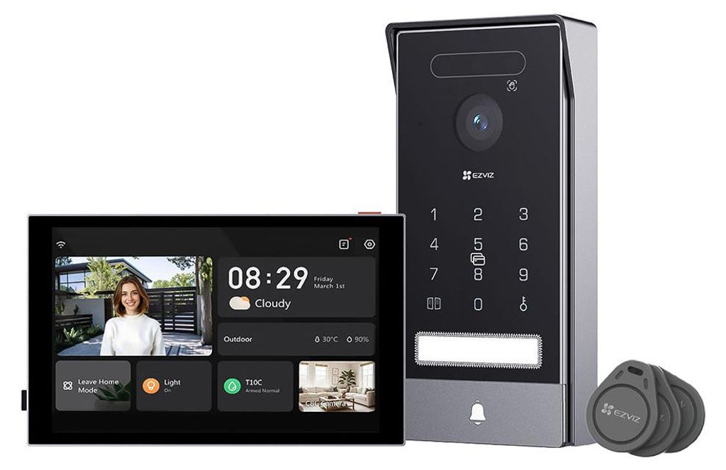 EZVIZ HP7 PRO 4K, Kabelgebunden, 2.4/5 GHz, 20,3 cm (8"), Produktbild 