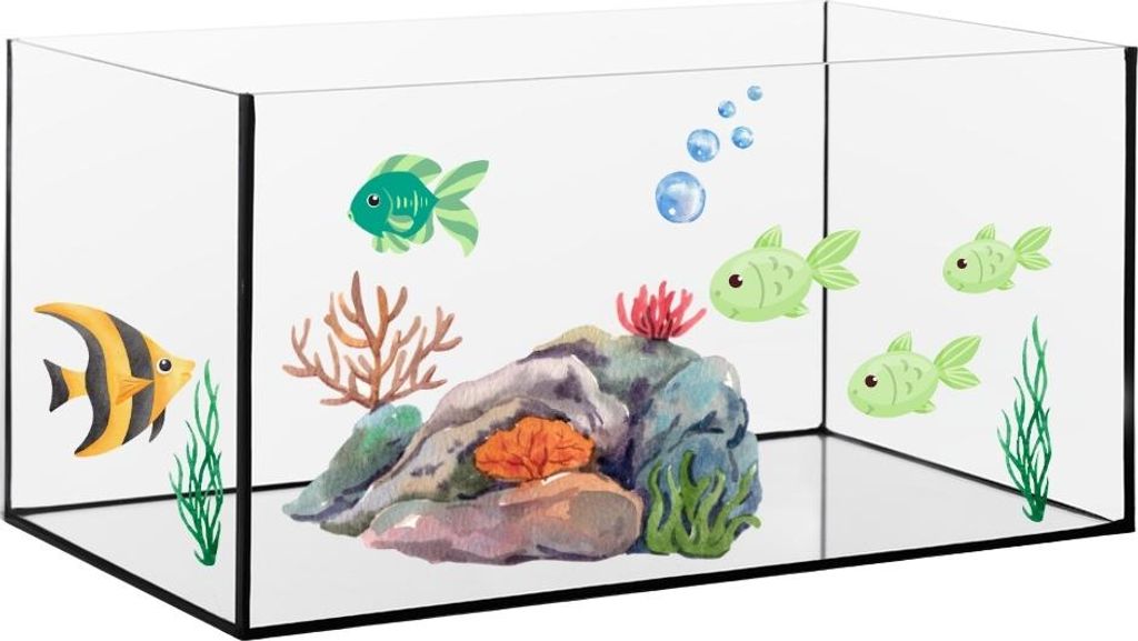 Aquarium Becken Rechteckig Glas Aquariumbecken Produktbild 