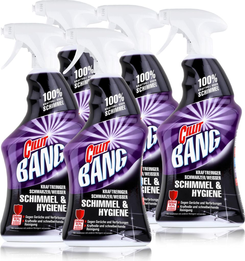 Cillit Bang Kraftreiniger Schimmel & Hygiene 750ml (5er Produktbild 