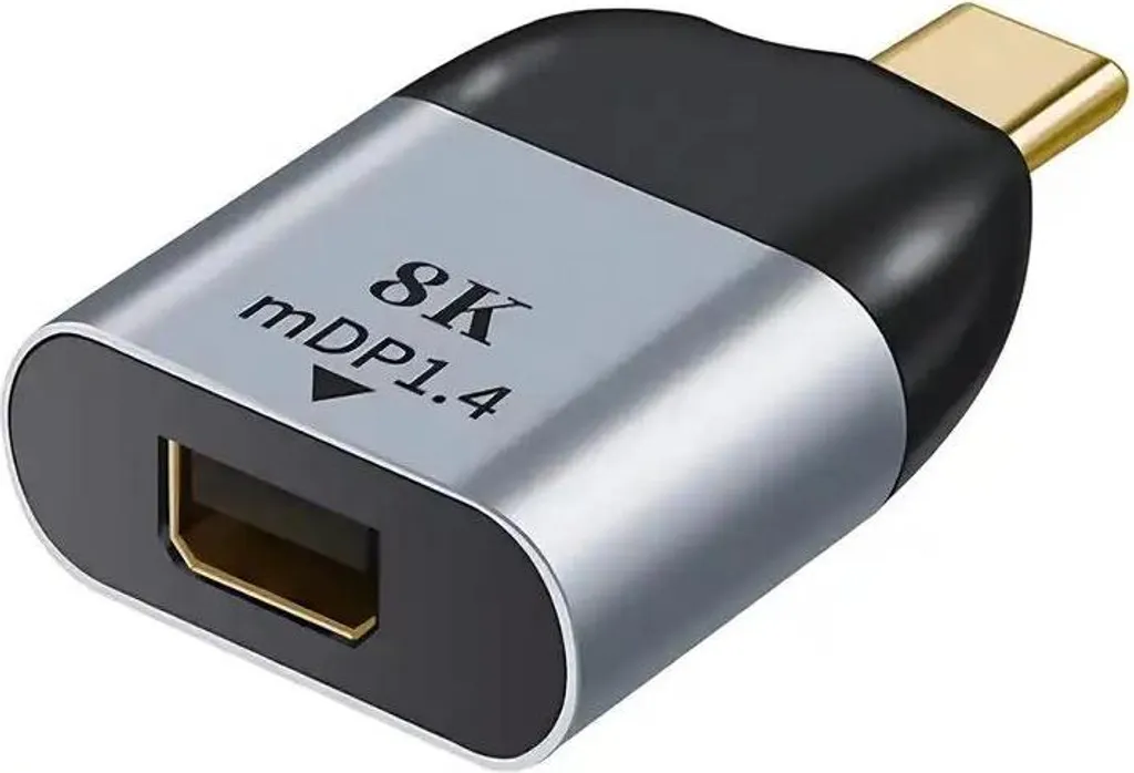 Connecter un Écran Mini DisplayPort sur USB-C - Adaptateur 8K pour Laptop