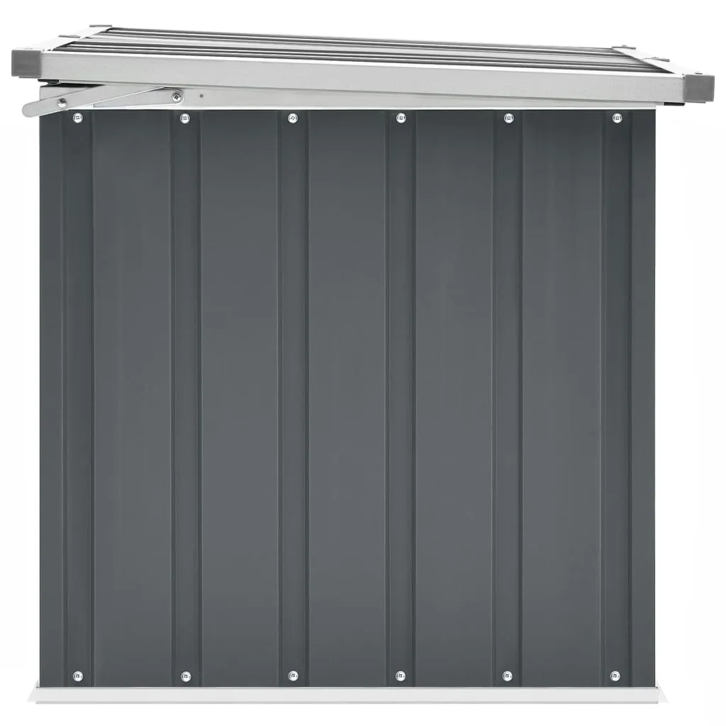 Fini le désordre ! Coffre de jardin gris 129 cm pour un rangement net - 5