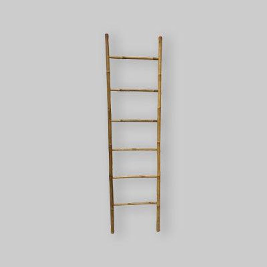 Scala Portasalviette In Bambu' Panda Naturale Immagine del prodotto 