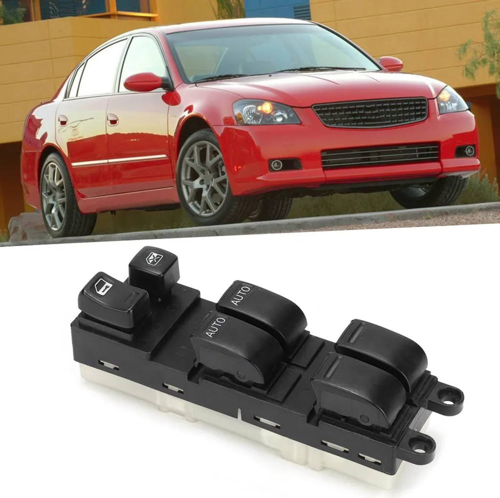 Commande de vitre électrique pour Altima 2002-2006, modèle noir ABS - 2