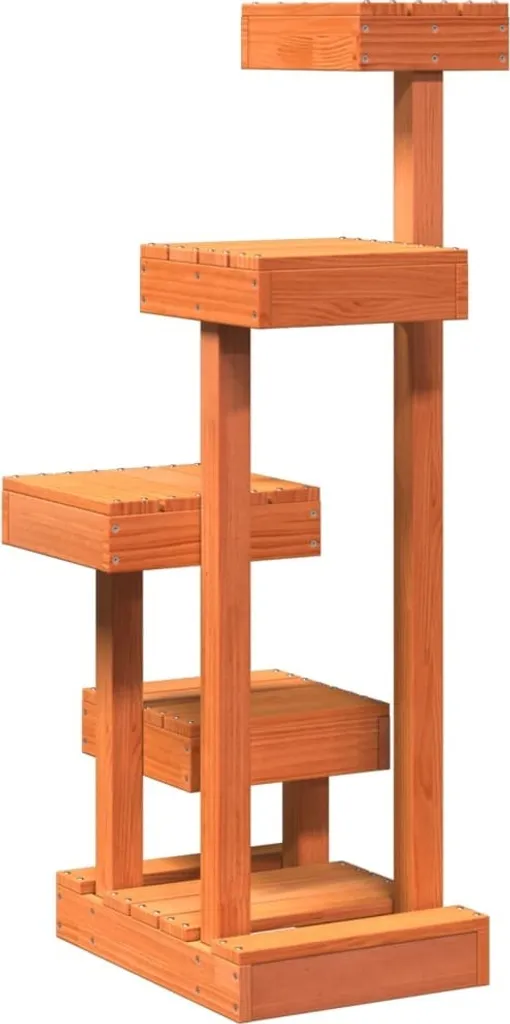 Design Cat Tree 103cm Solid Pine Wax Brown - Mobili2025 Elegance - 6