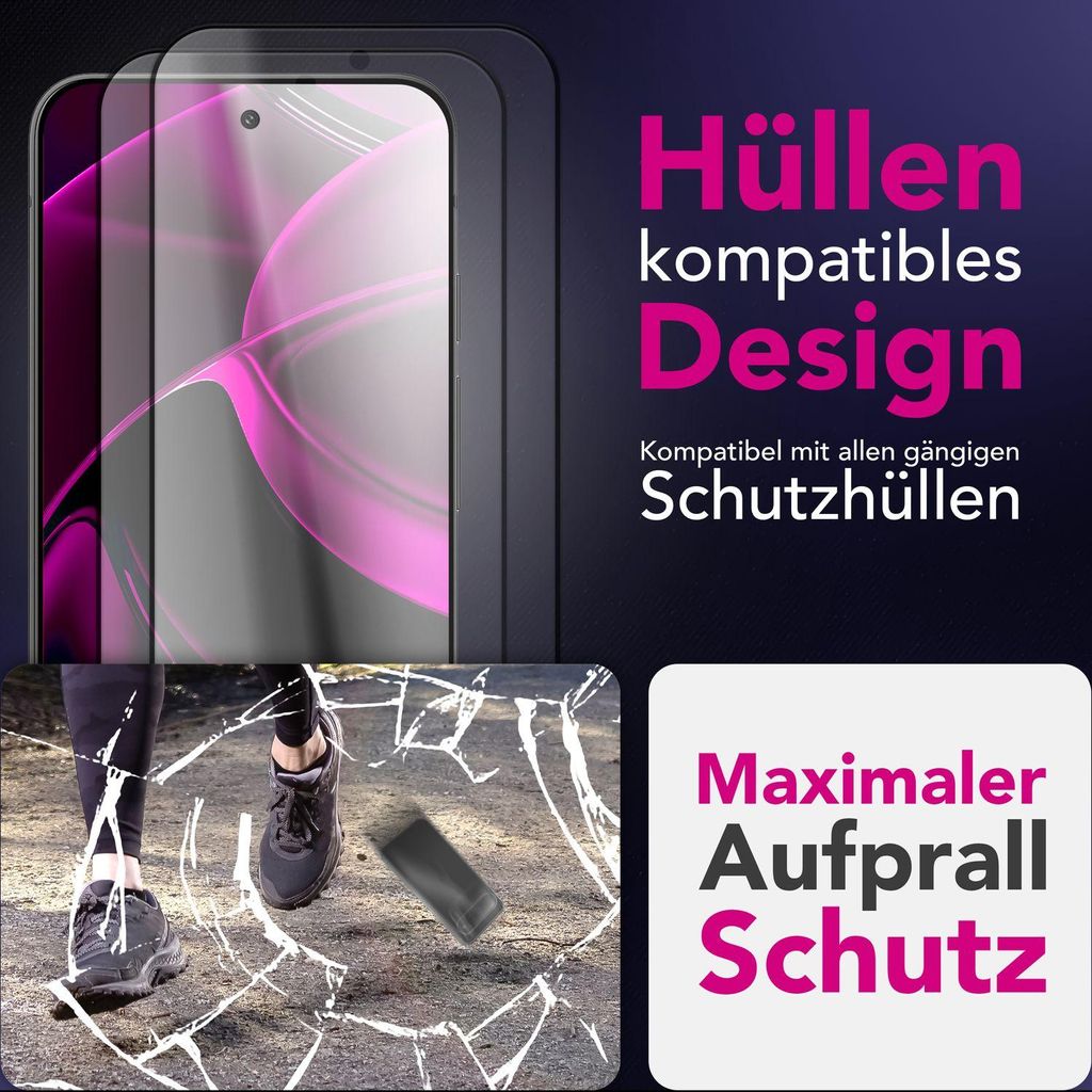 NALIA ArmorGlassX Compatibile Con Google Pixel 10 / 10 Pro Vetro Protezione Display Ultra Chiara 2x Vetro Temperato 9h Protettivo Adatto Alle Cover Anti Graffio Anti Impro