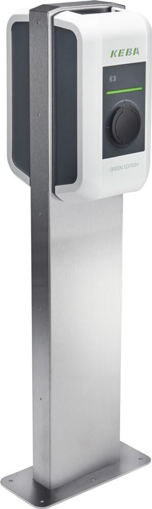 KEBA 90.786 Stele für zwei wallbox stainless steel (90786)