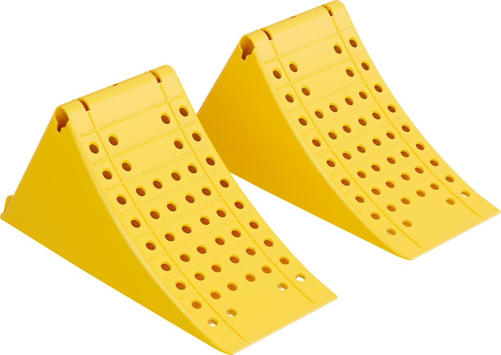 XPOtool Lot de 2 Cales de roue – 470 x 200 x 230 mm – en Image du produit 