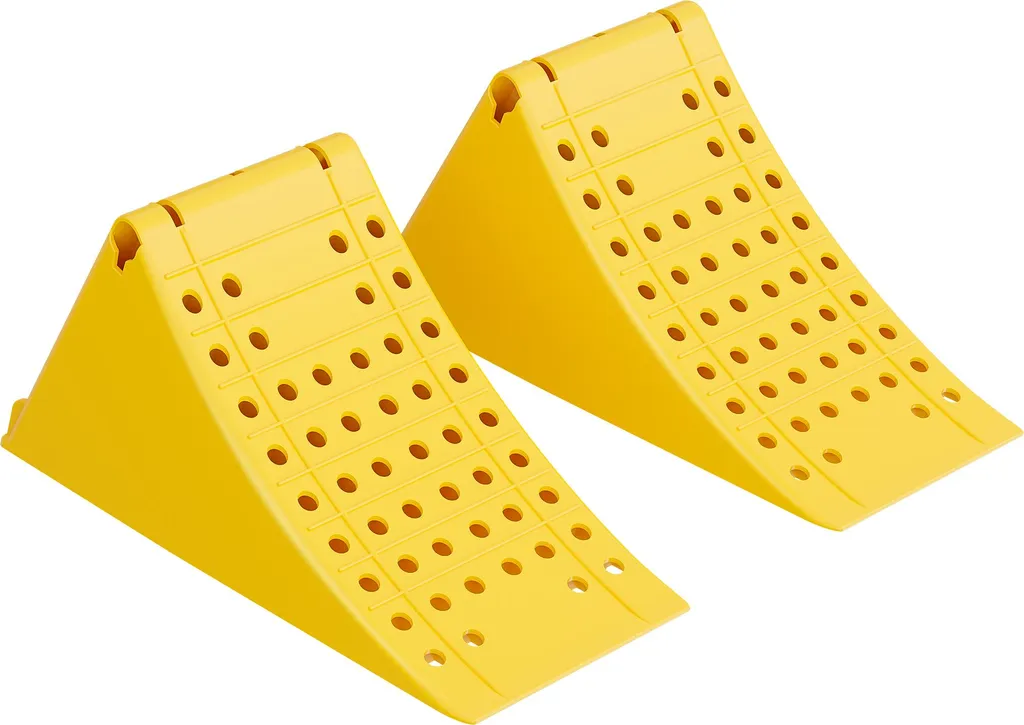 Cale de frein automobile pour camping-car et caravane - Lot de 2