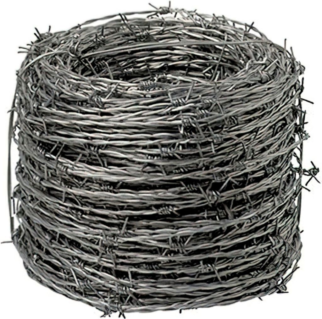 Fil de fer barbelé galvanisé Papillon 100 mètres 4/15 Image du produit 