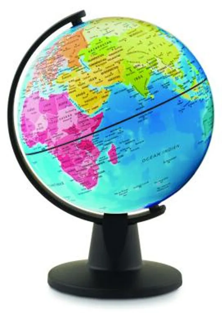 Globe terrestre lumineux CTL 16 compact lisible LED